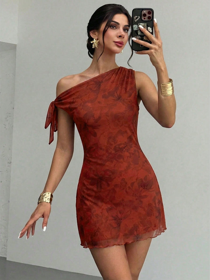 Rochie mini SHEIN, vișiniu