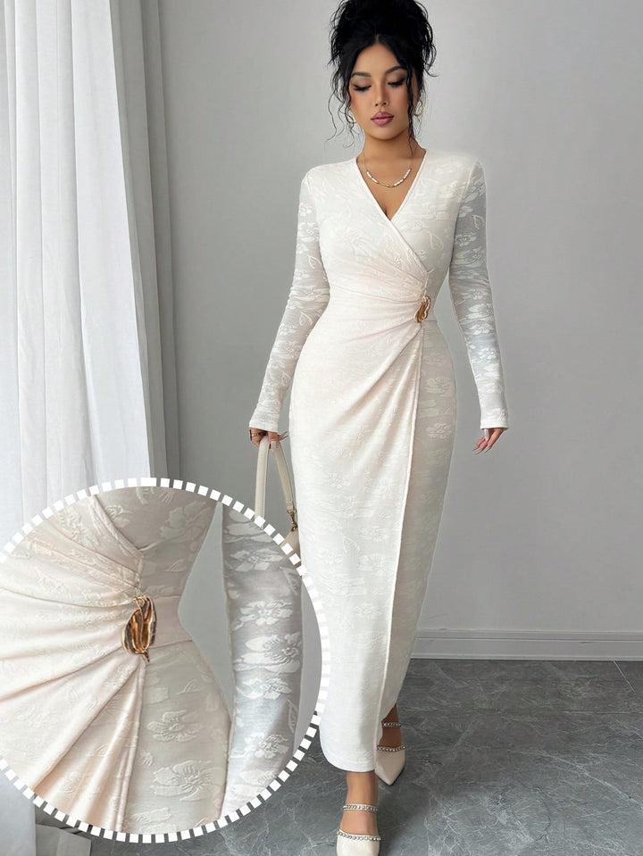 Rochie maxi SHEIN, portocaliu