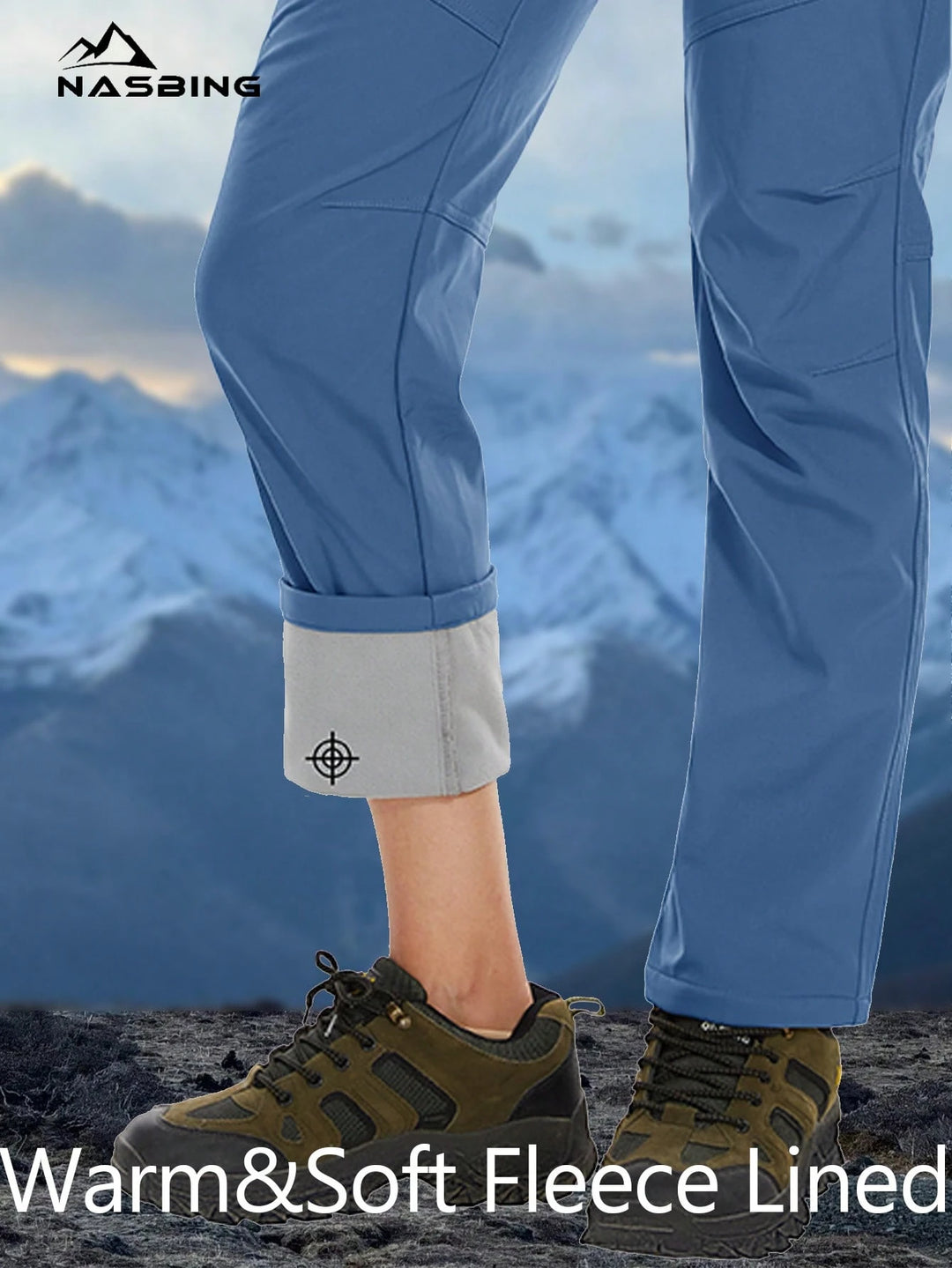 Pantaloni SHEIN, albastru