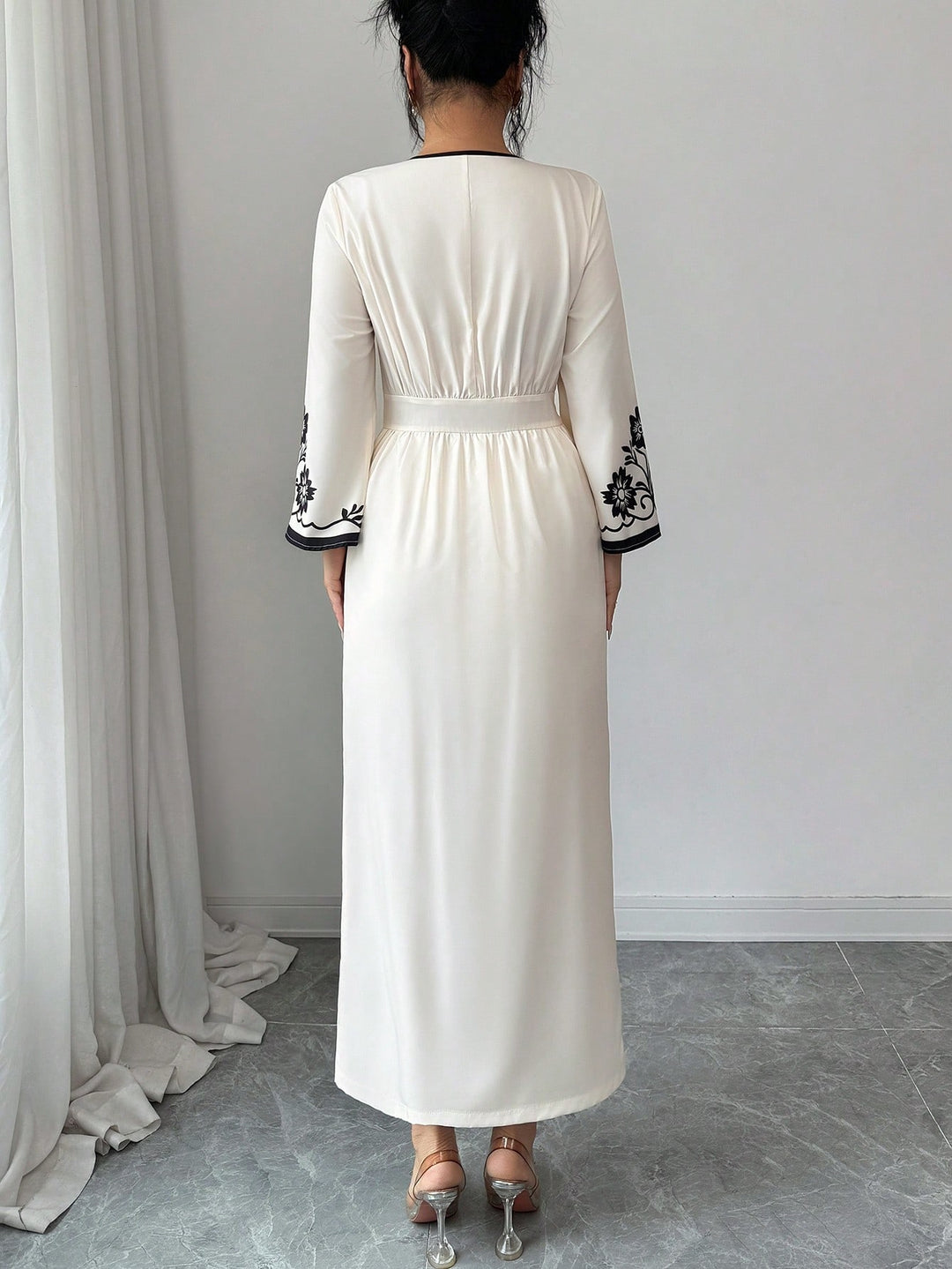 Rochie maxi SHEIN, mix culori