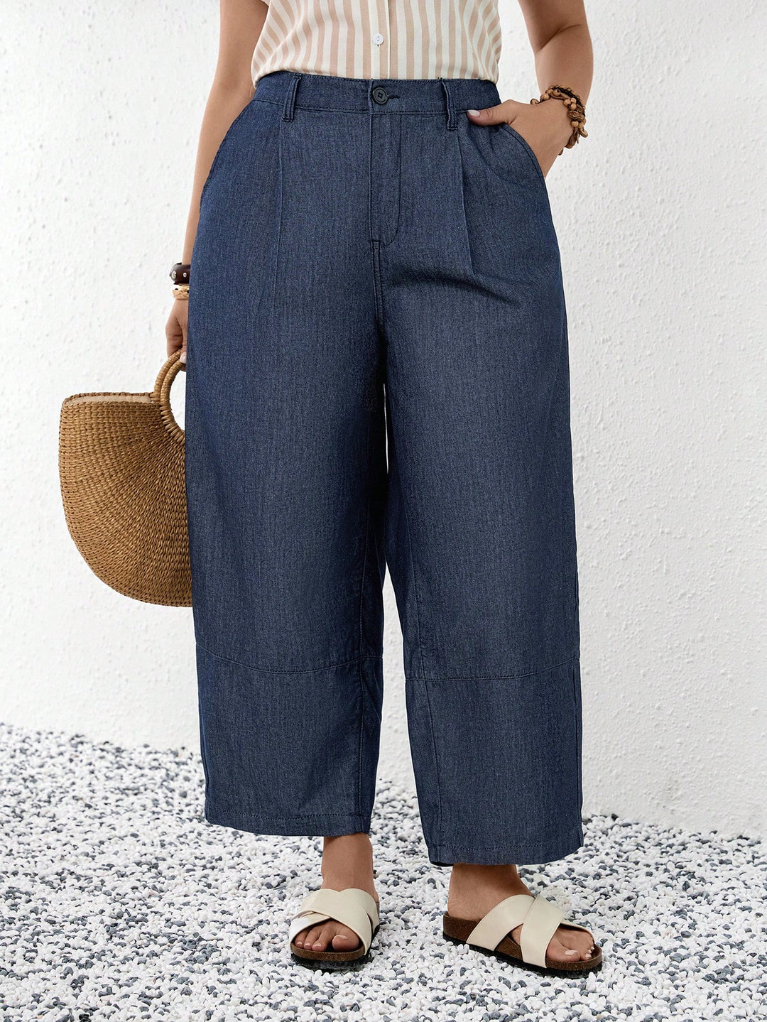 Jeans SHEIN, albastru