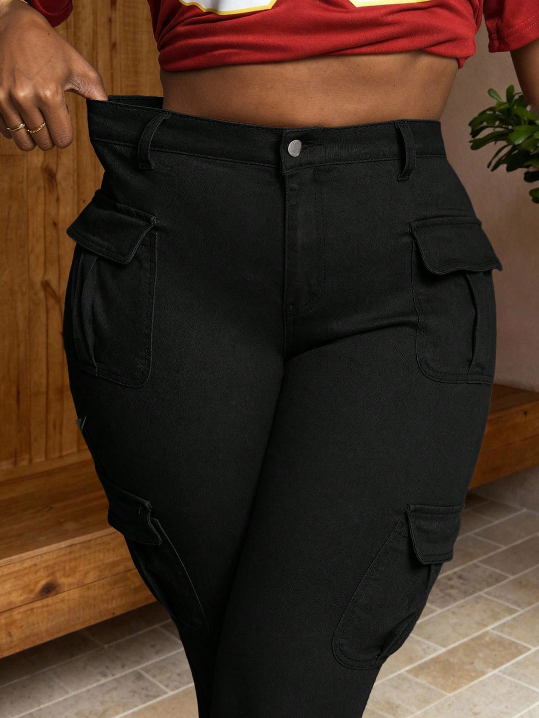 Jeans SHEIN, negru