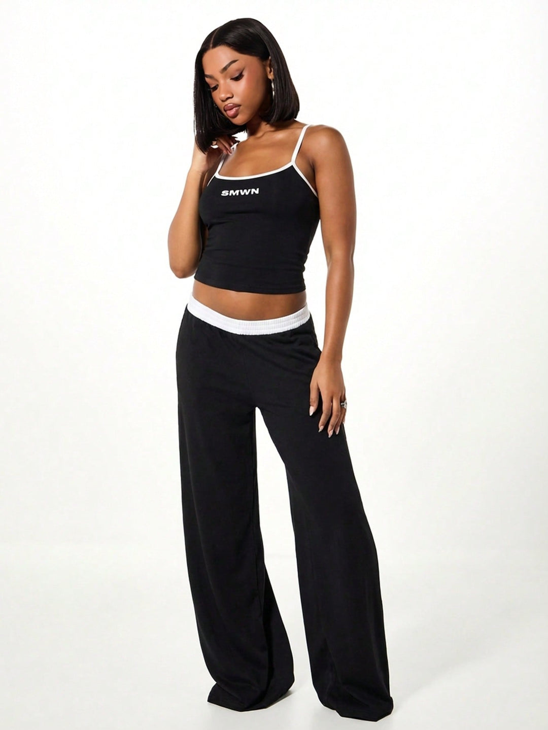 Set pijamale SHEIN, negru
