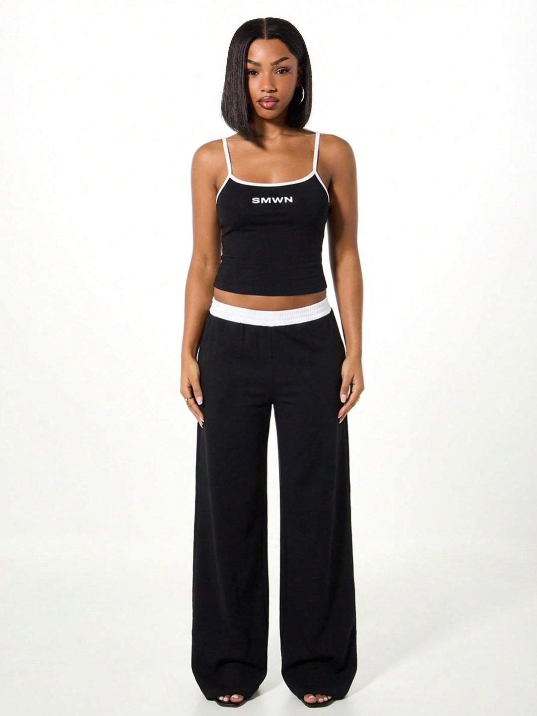 Set pijamale SHEIN, negru