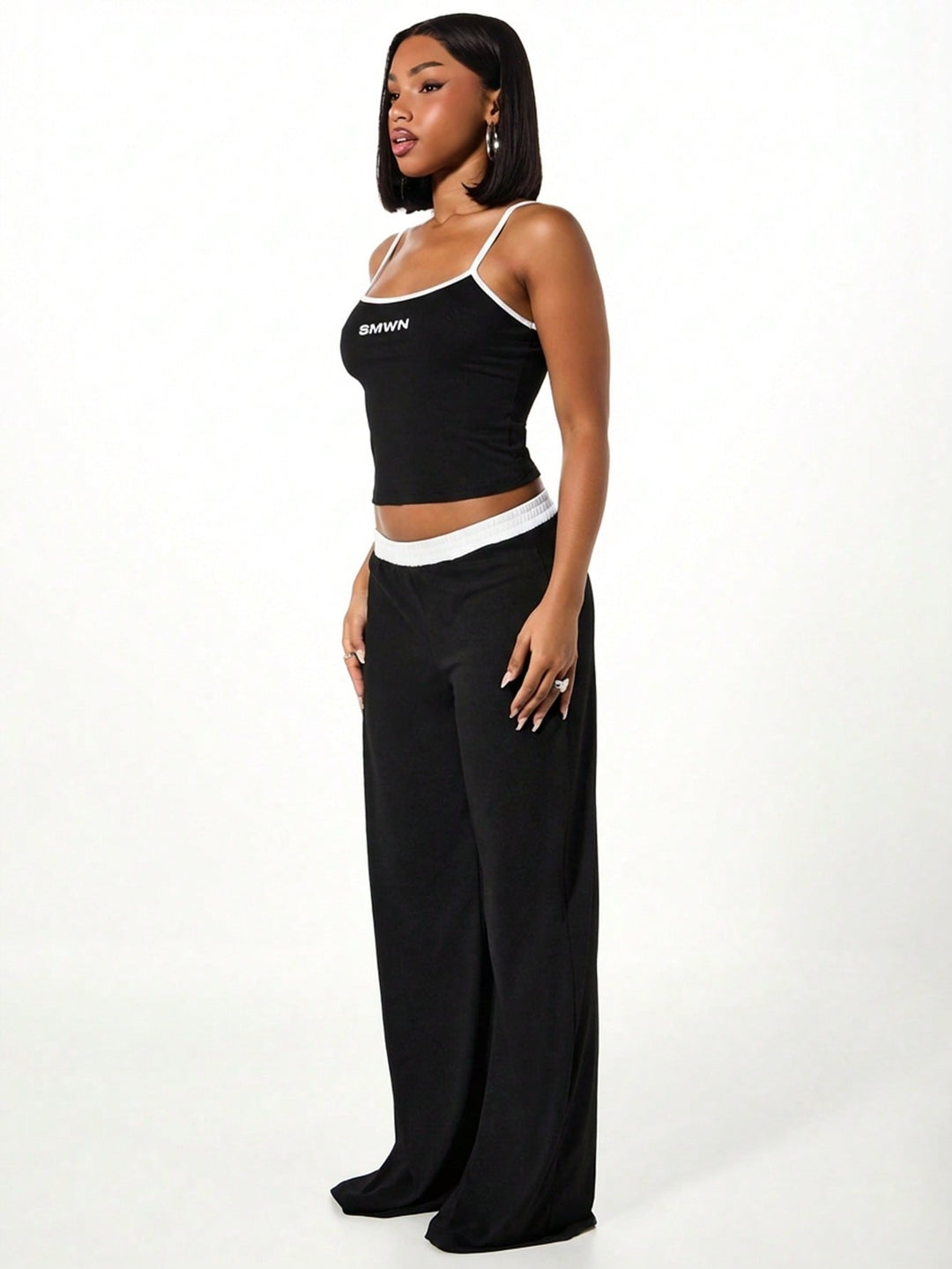 Set pijamale SHEIN, negru
