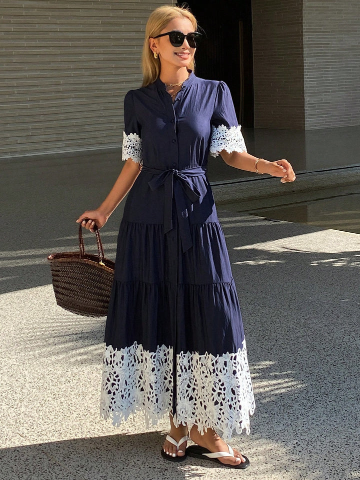 Rochie midi SHEIN, albastru