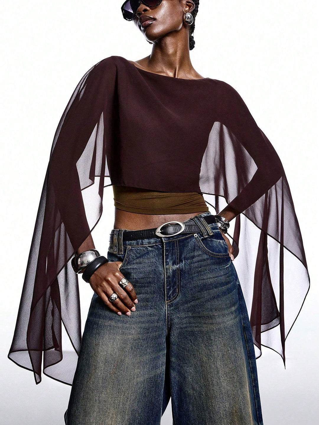 Tricou SHEIN, maro
