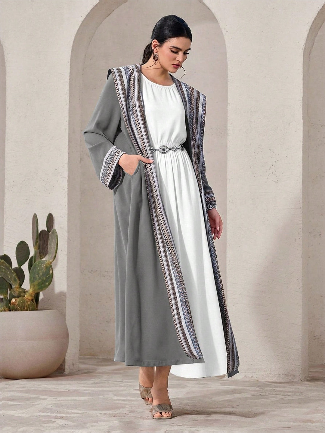 Rochie SHEIN, gri