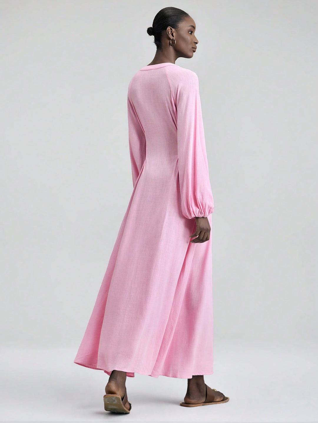 Rochie maxi SHEIN, roz