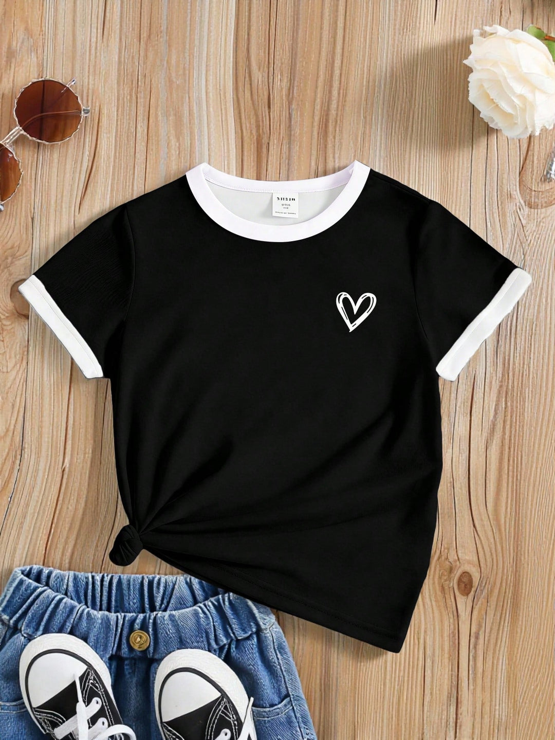 Tricou SHEIN, mix culori