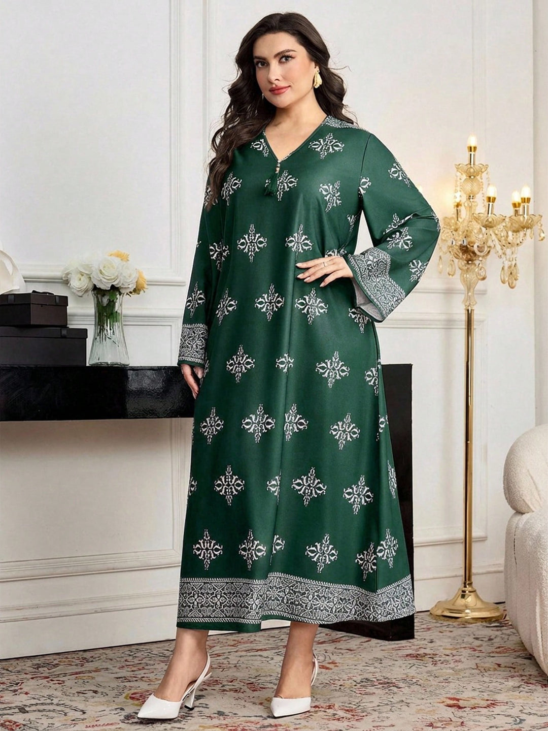 Rochie SHEIN, verde