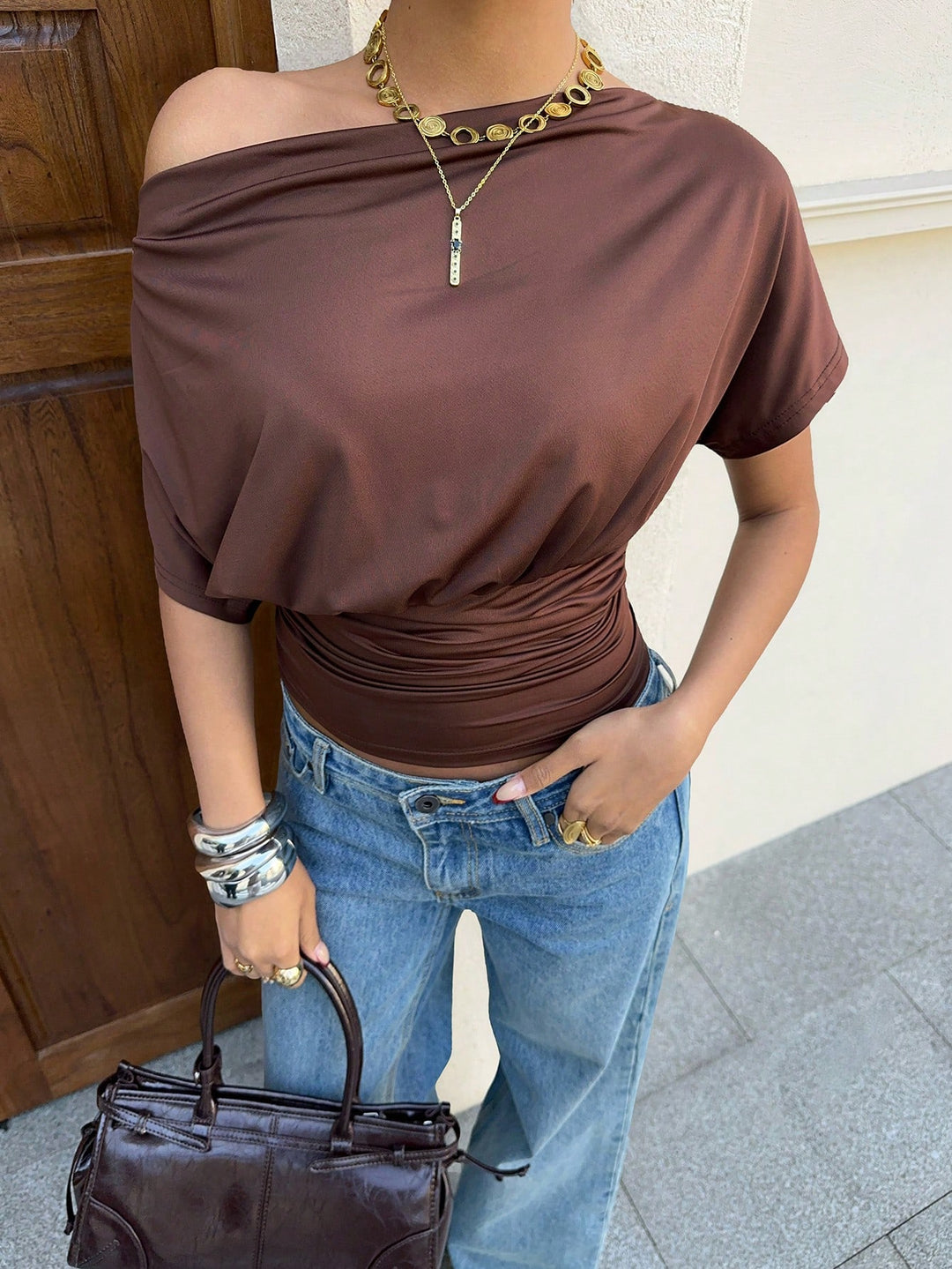 Tricou SHEIN, maro