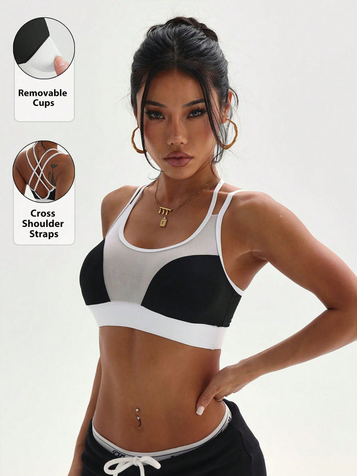 Bustieră sport SHEIN, mix culori