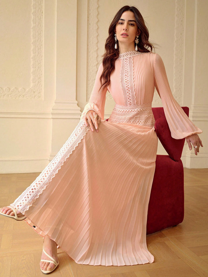 Rochie maxi SHEIN, roz