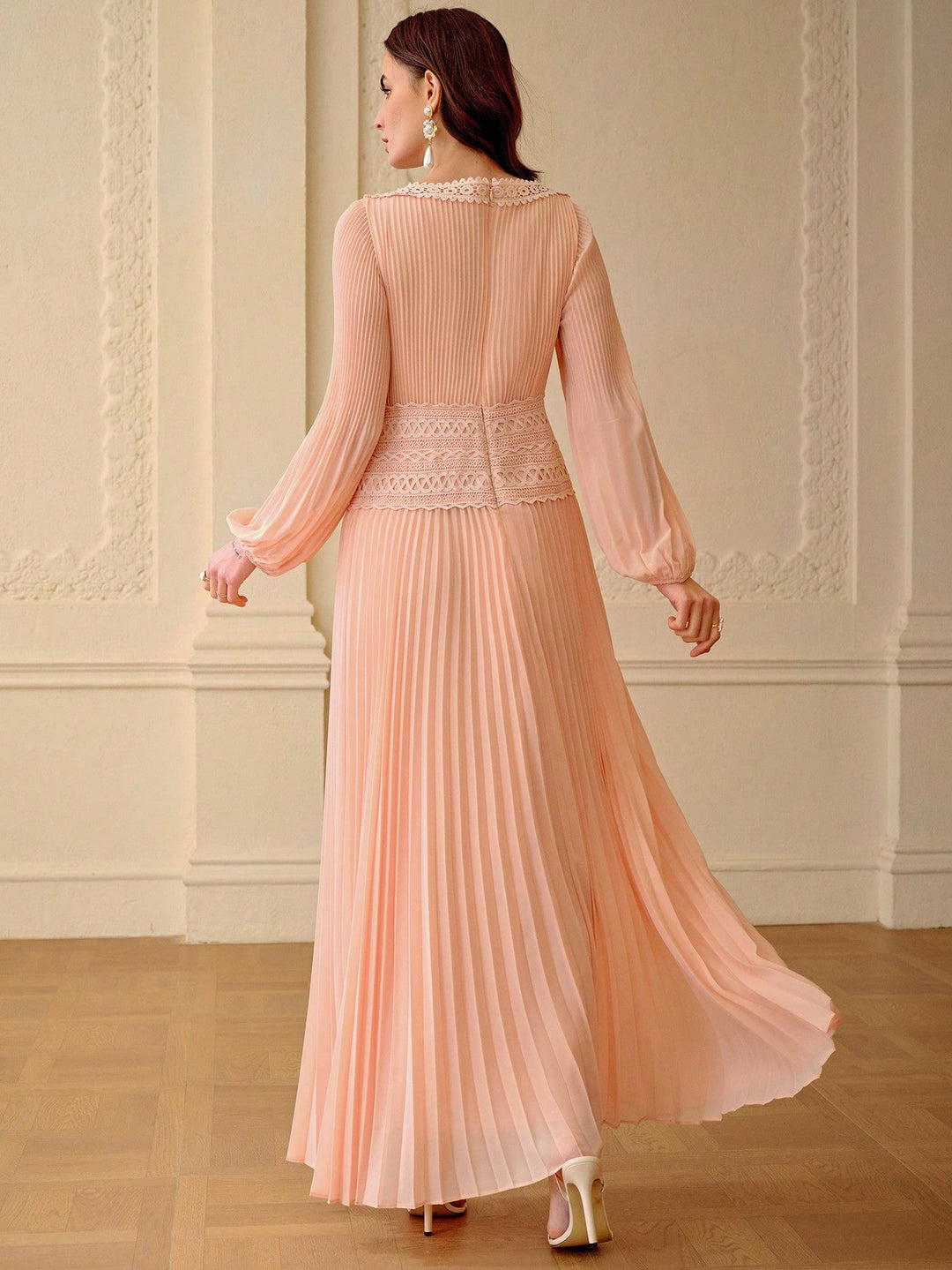 Rochie maxi SHEIN, roz