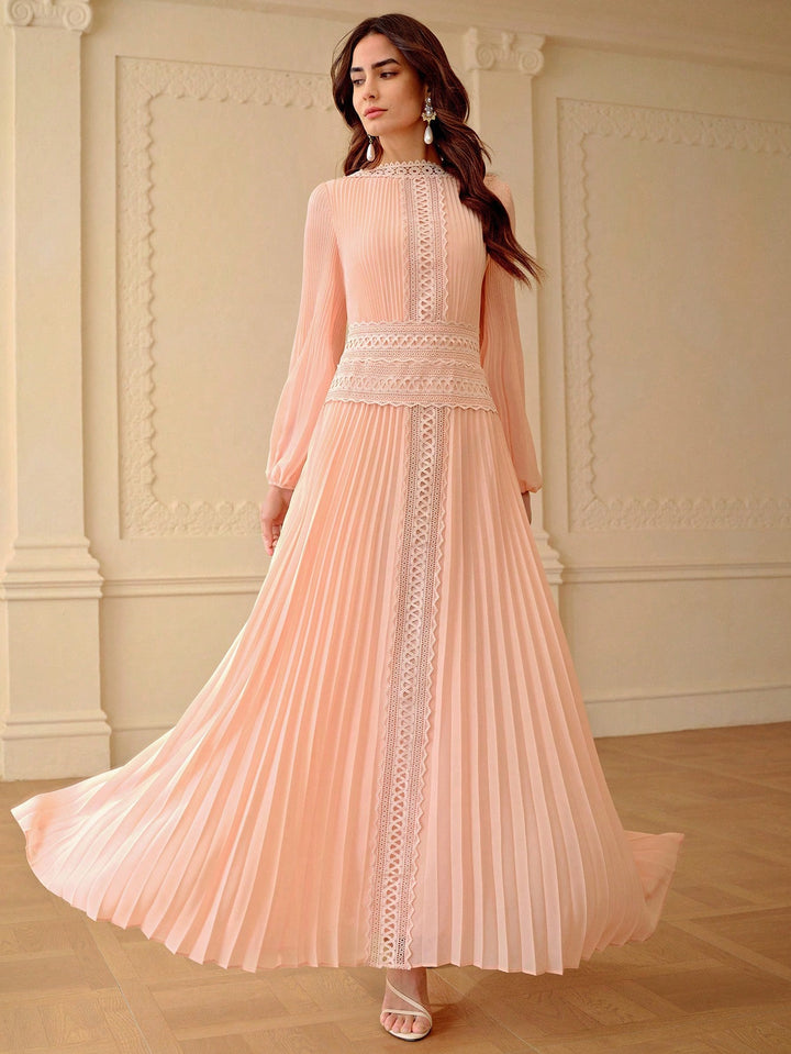 Rochie maxi SHEIN, roz