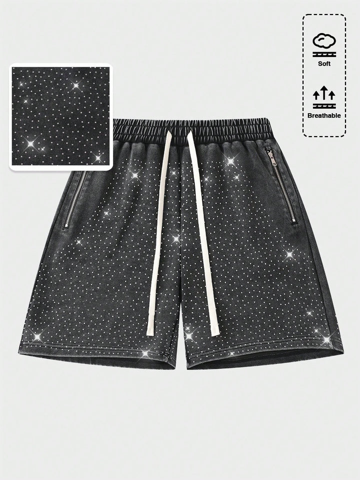 Pantaloni scurți SHEIN, negru
