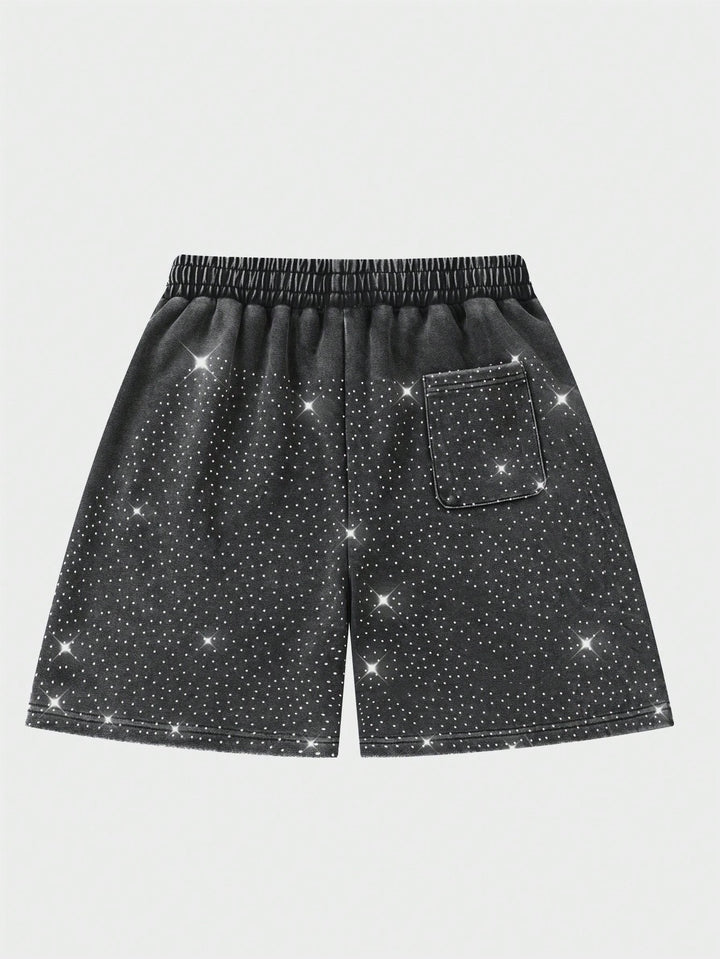 Pantaloni scurți SHEIN, negru