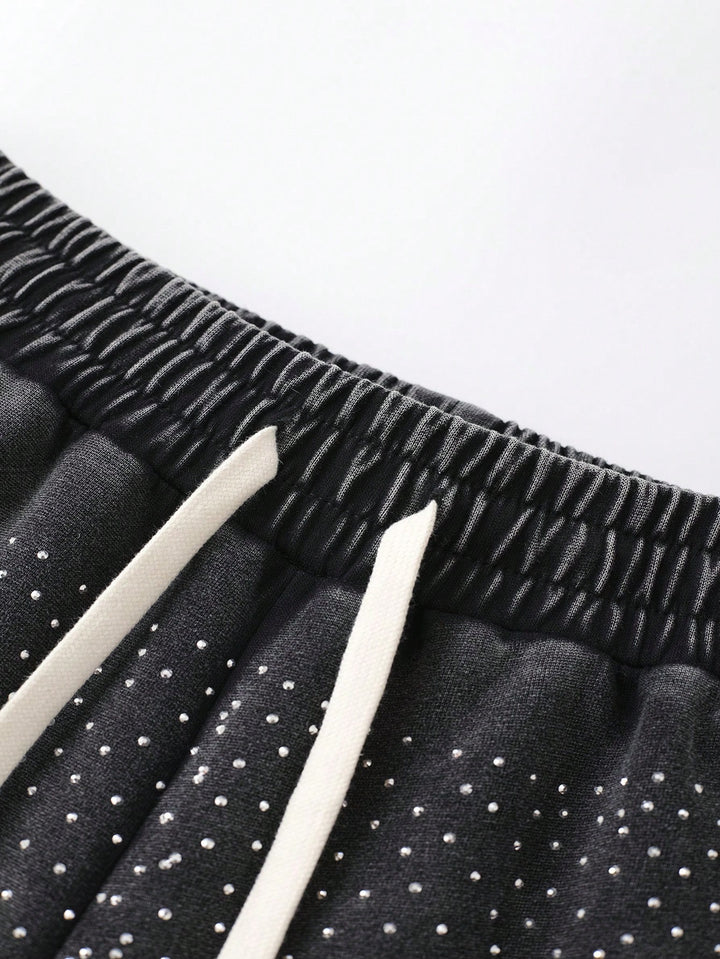 Pantaloni scurți SHEIN, negru
