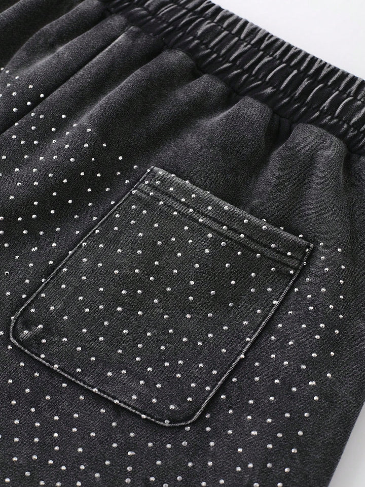 Pantaloni scurți SHEIN, negru