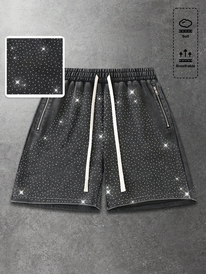 Pantaloni scurți SHEIN, negru