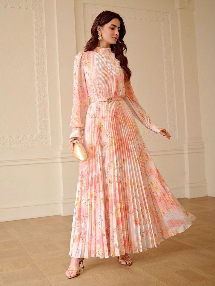 Rochie maxi SHEIN, roz