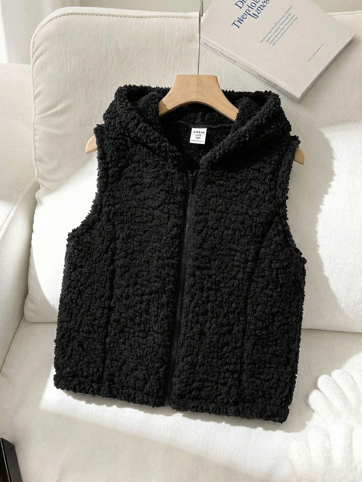 Vestă SHEIN, negru