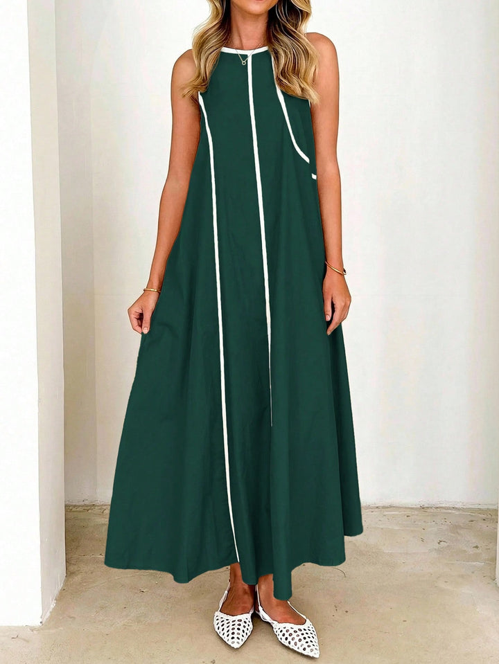Rochie maxi SHEIN, verde