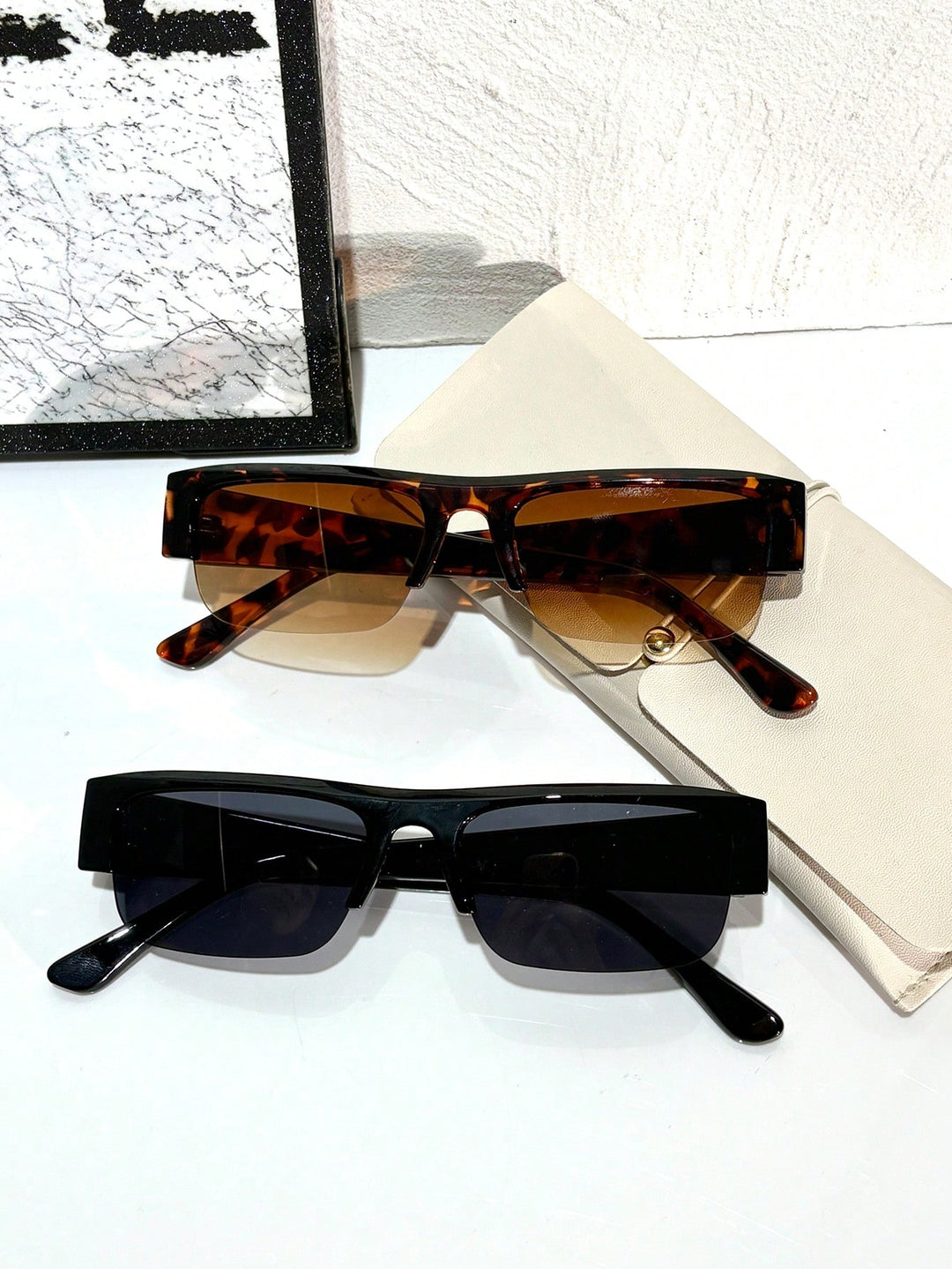 Set ochelari de soare SHEIN, mix culori
