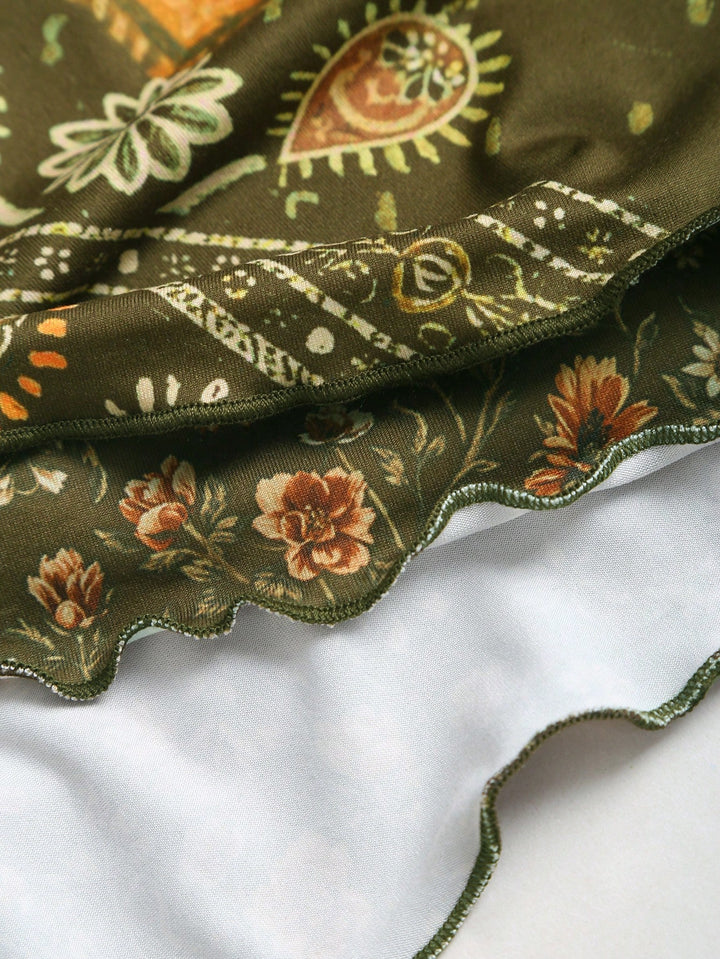 Rochie scurtă SHEIN, verde