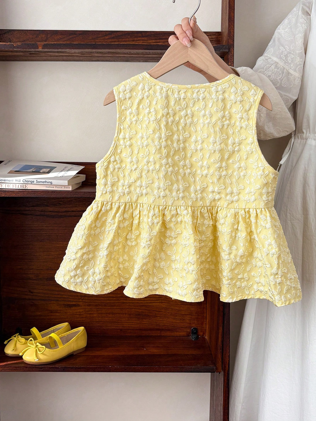 Top SHEIN, galben