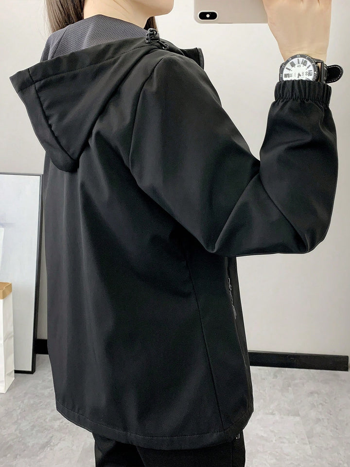 Jachetă SHEIN, negru