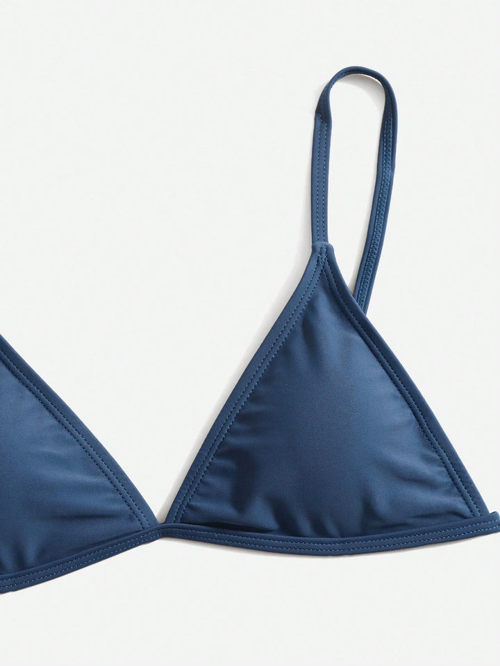 Set costum de baie SHEIN, albastru