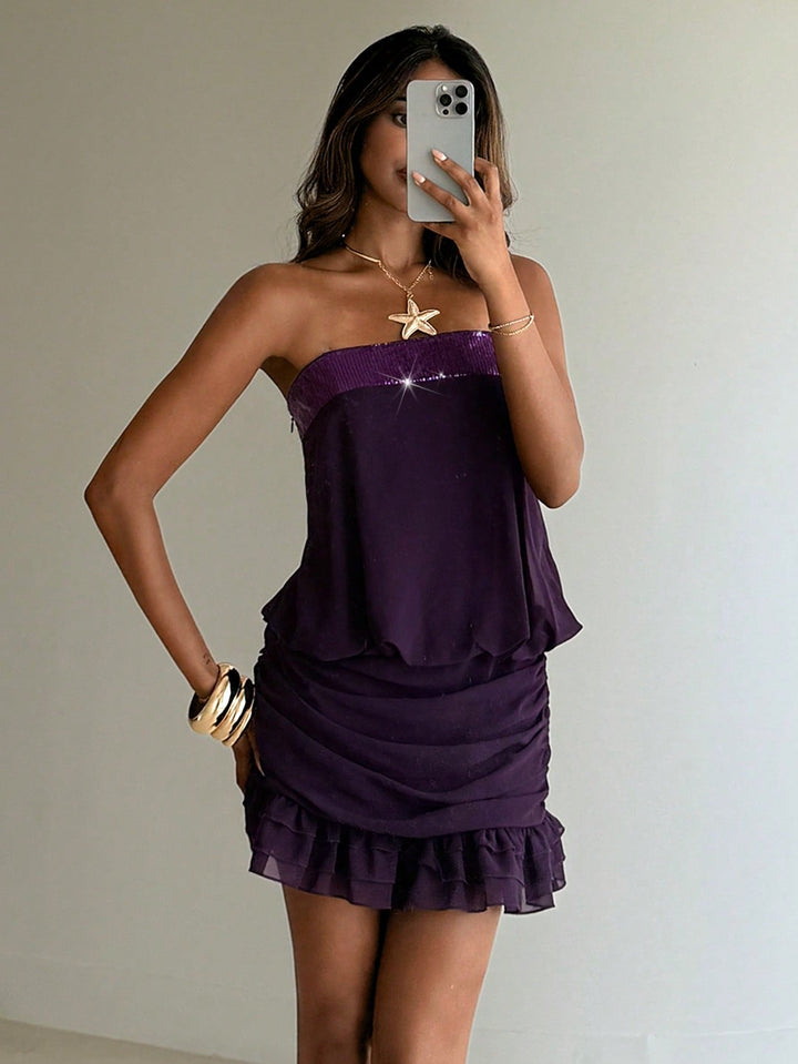 SHEIN Mini ruha, lila
