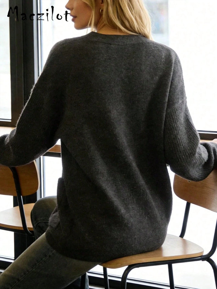 Cardigan SHEIN, gri
