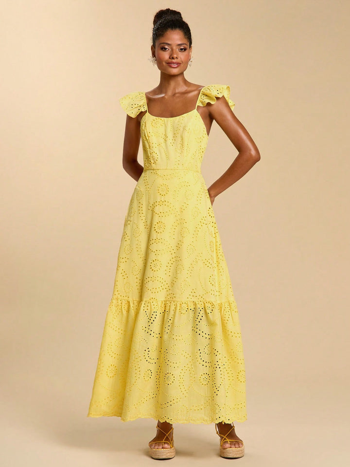 Rochie maxi SHEIN, galben