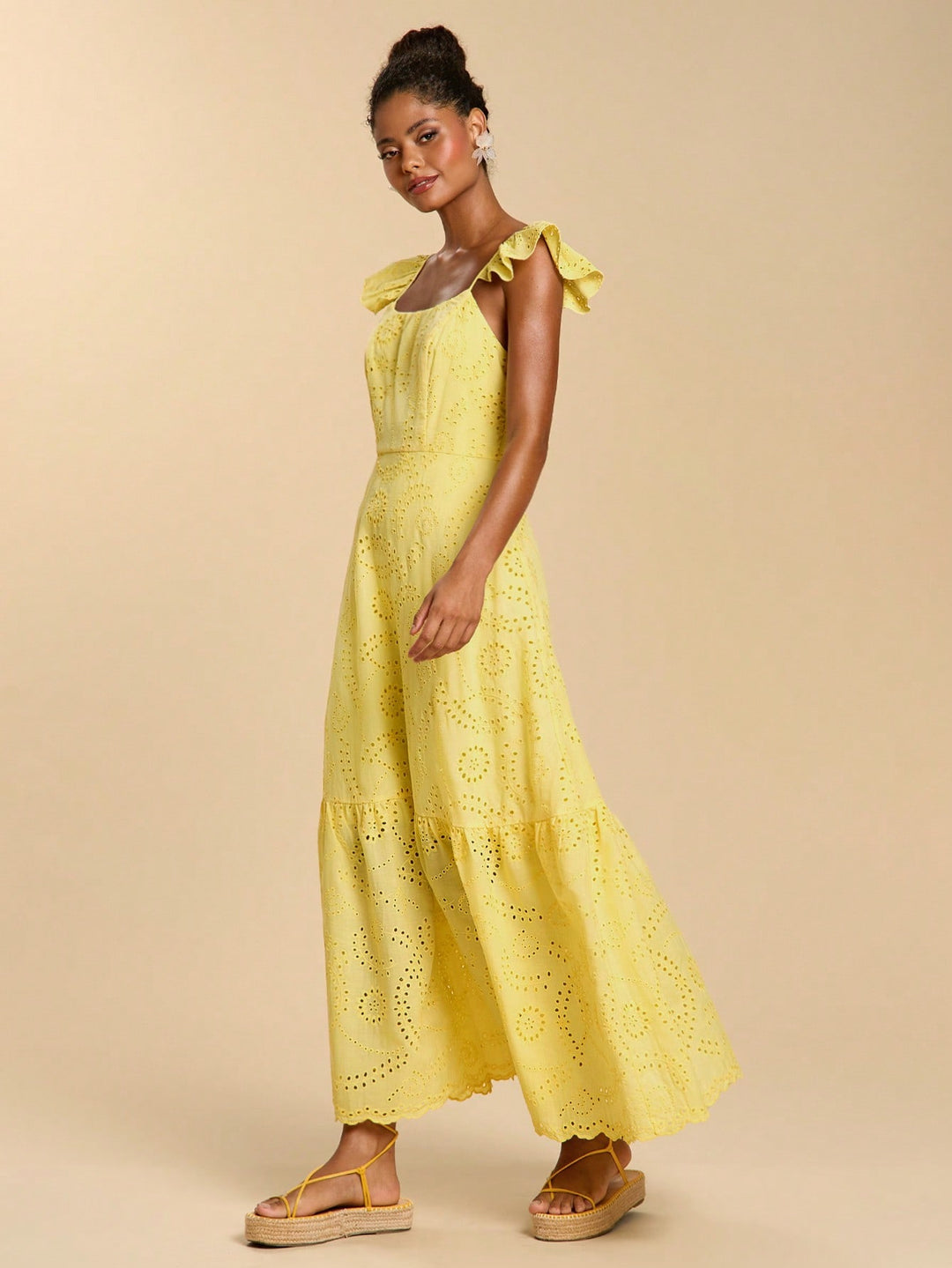 Rochie maxi SHEIN, galben
