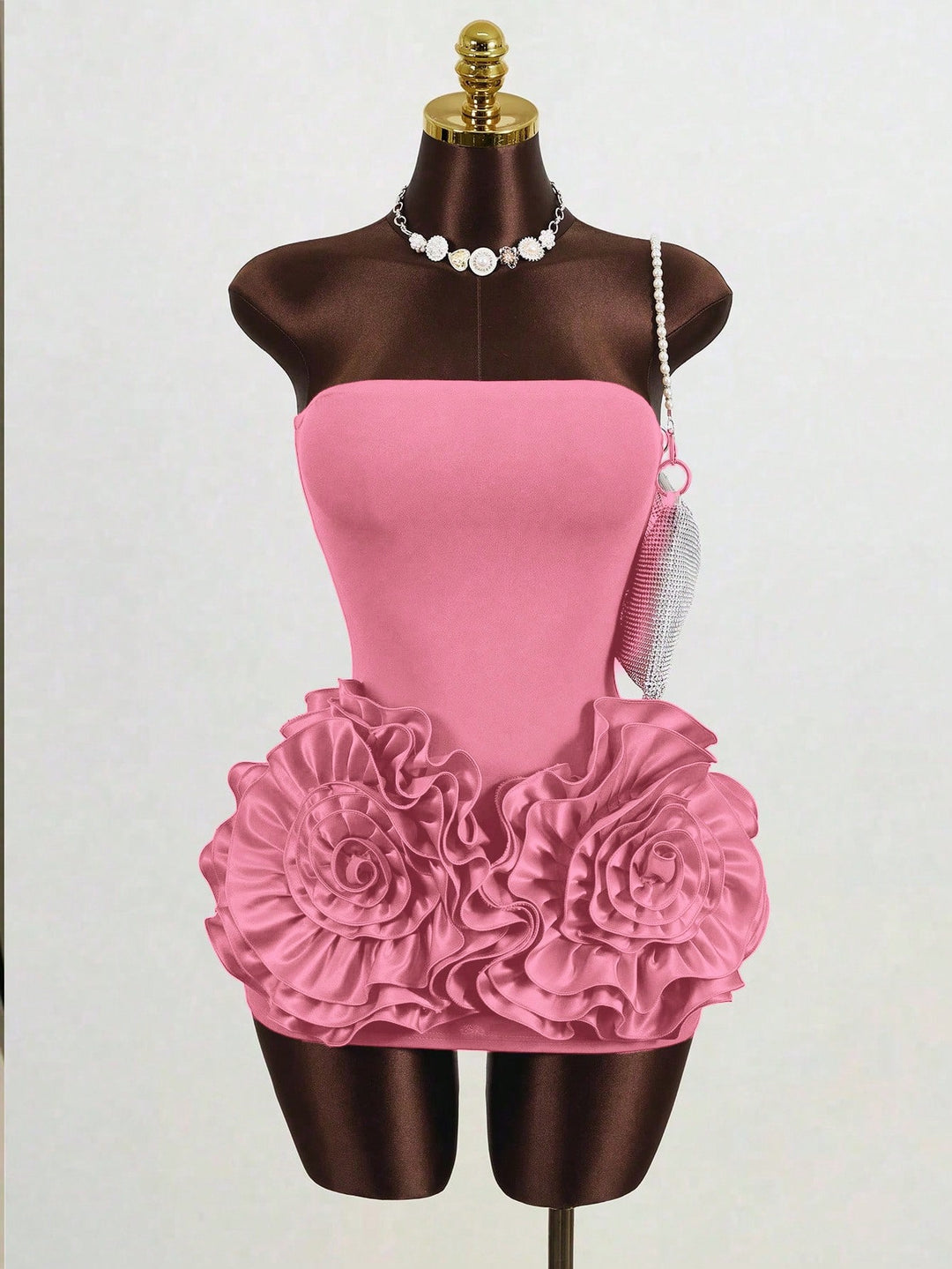 Rochie mini SHEIN, roz