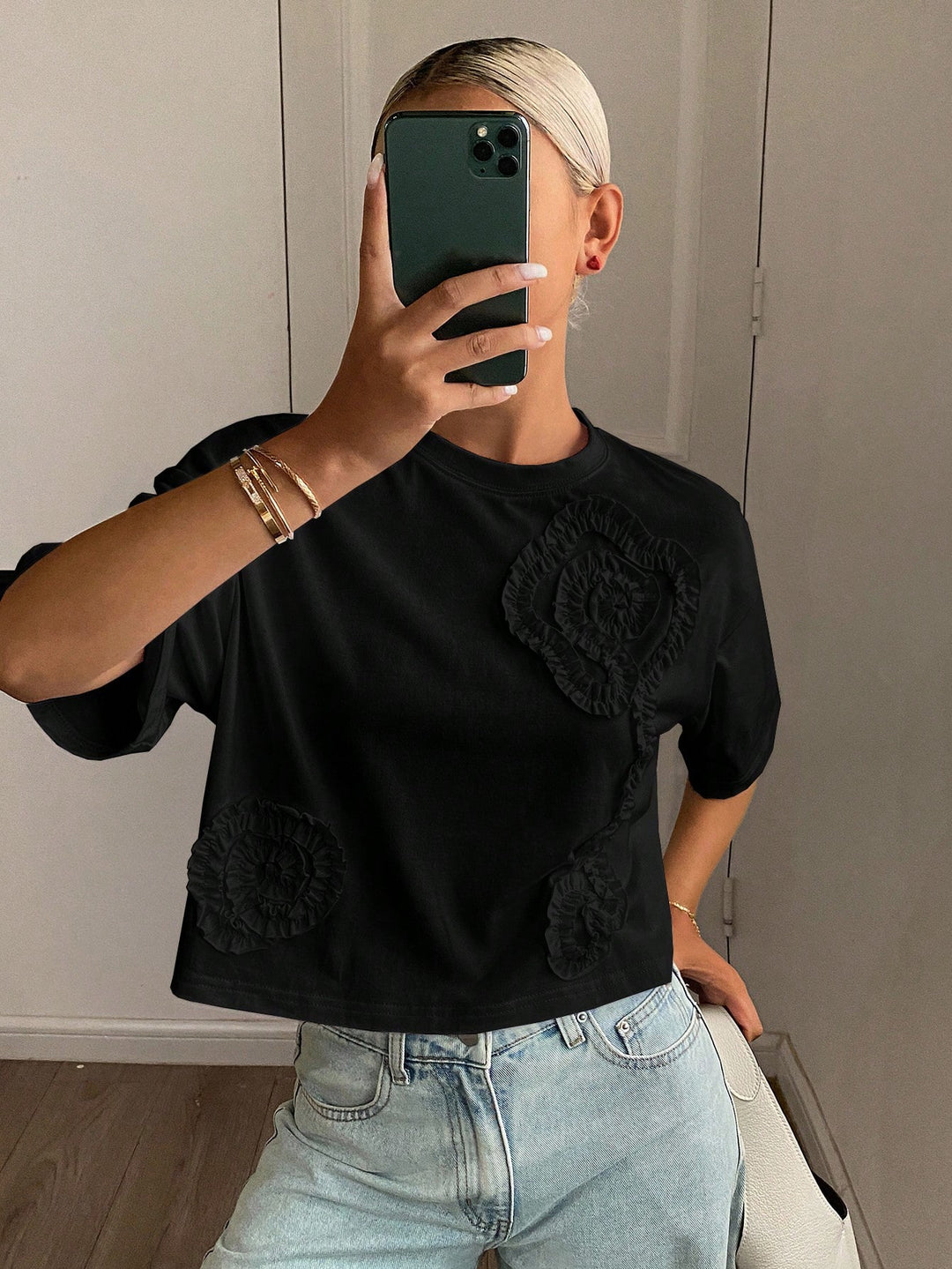 Tricou SHEIN, negru