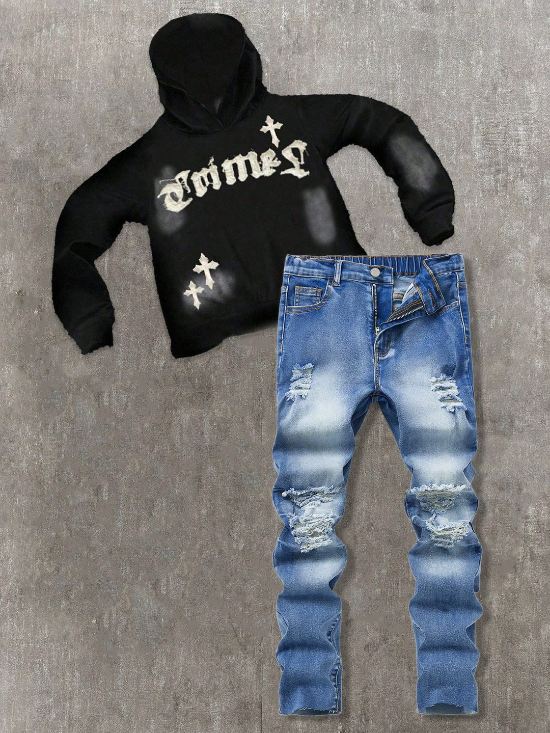 Jeans SHEIN, albastru