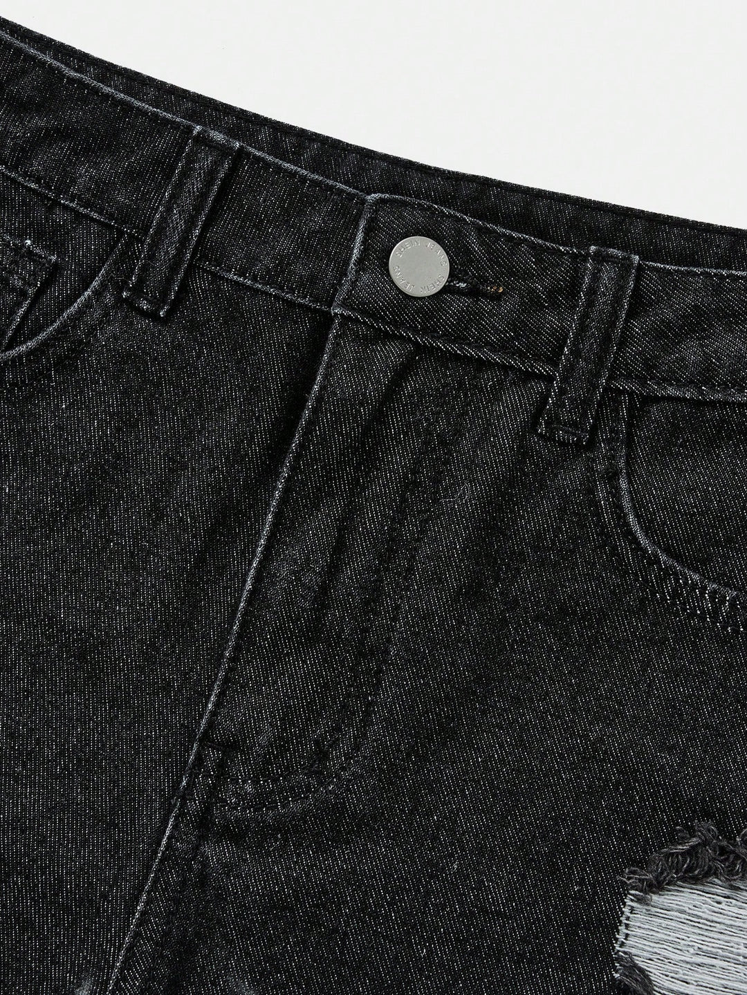 Pantaloni scurți SHEIN, negru