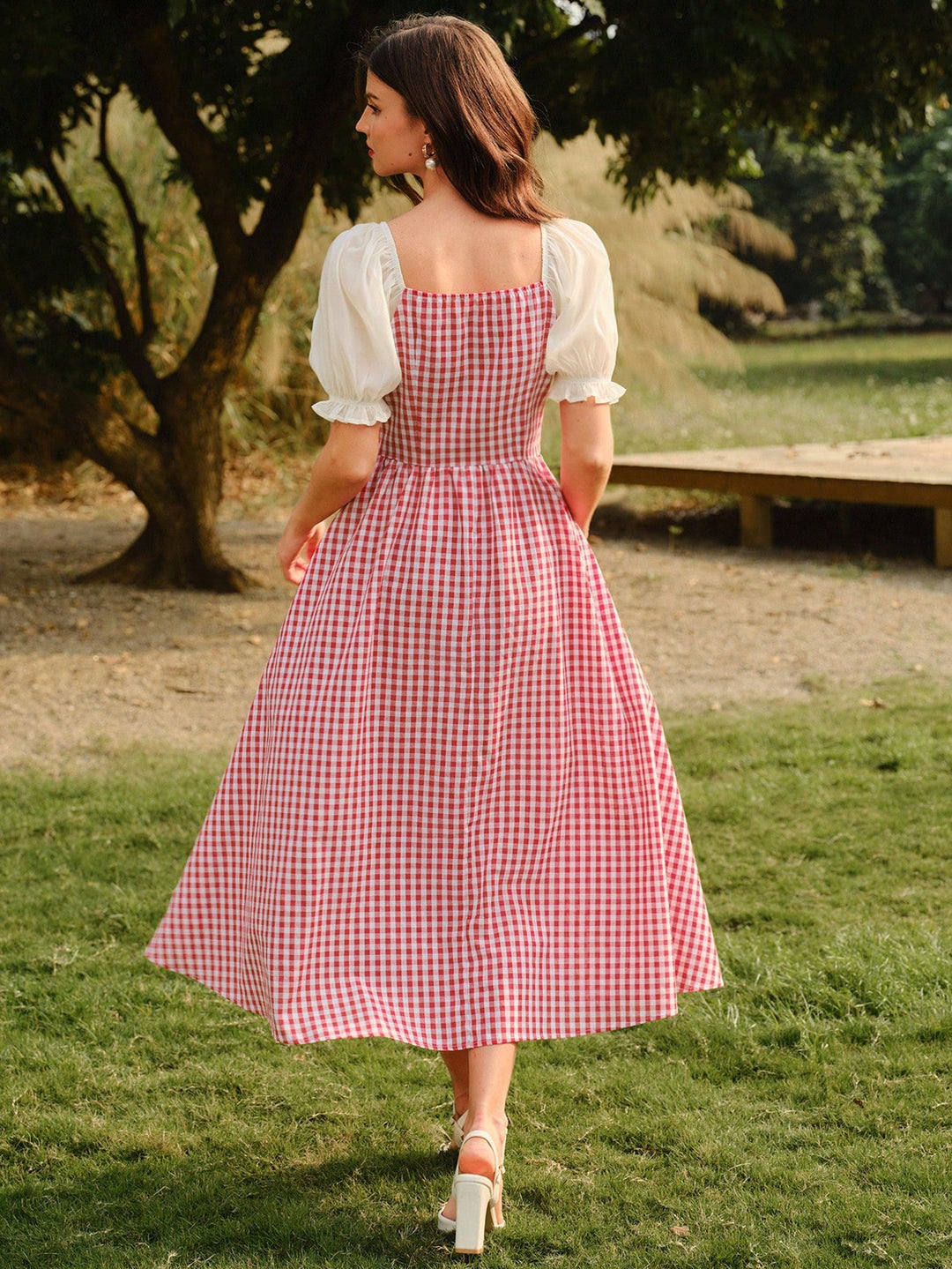 Rochie maxi SHEIN, roșu