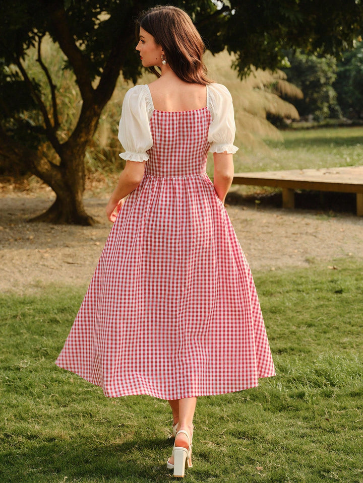 Rochie maxi SHEIN, roșu