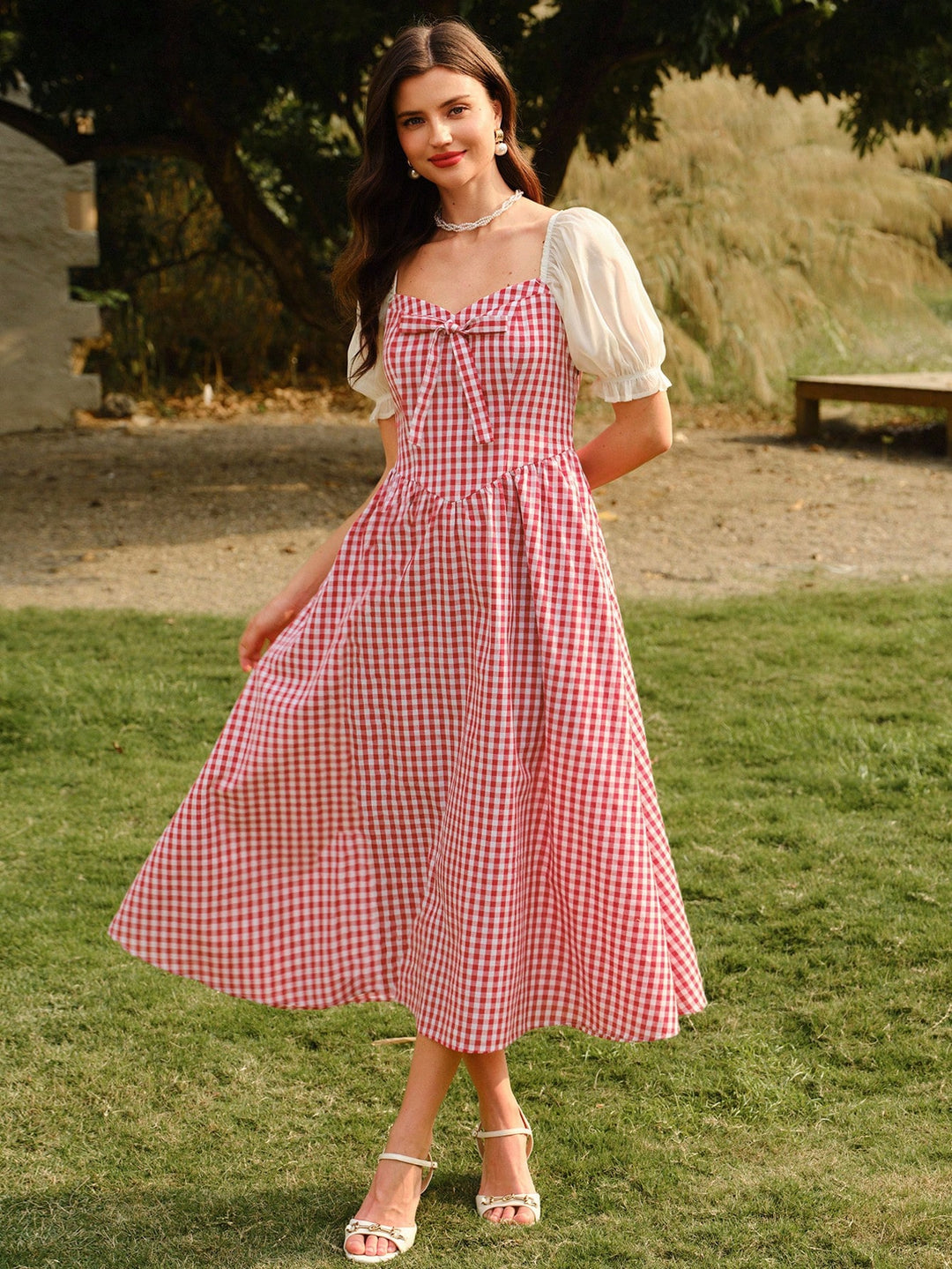 Rochie maxi SHEIN, roșu