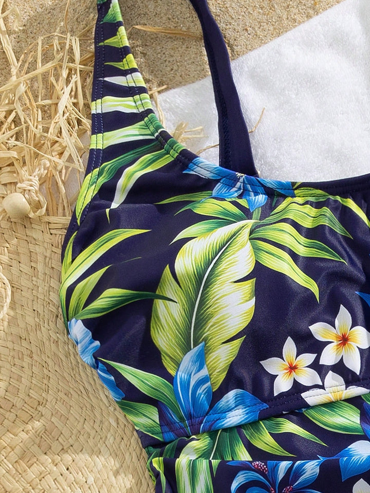 Costum de baie SHEIN, mix culori