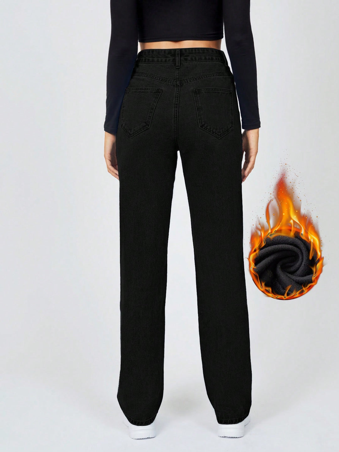 Jeans SHEIN, negru