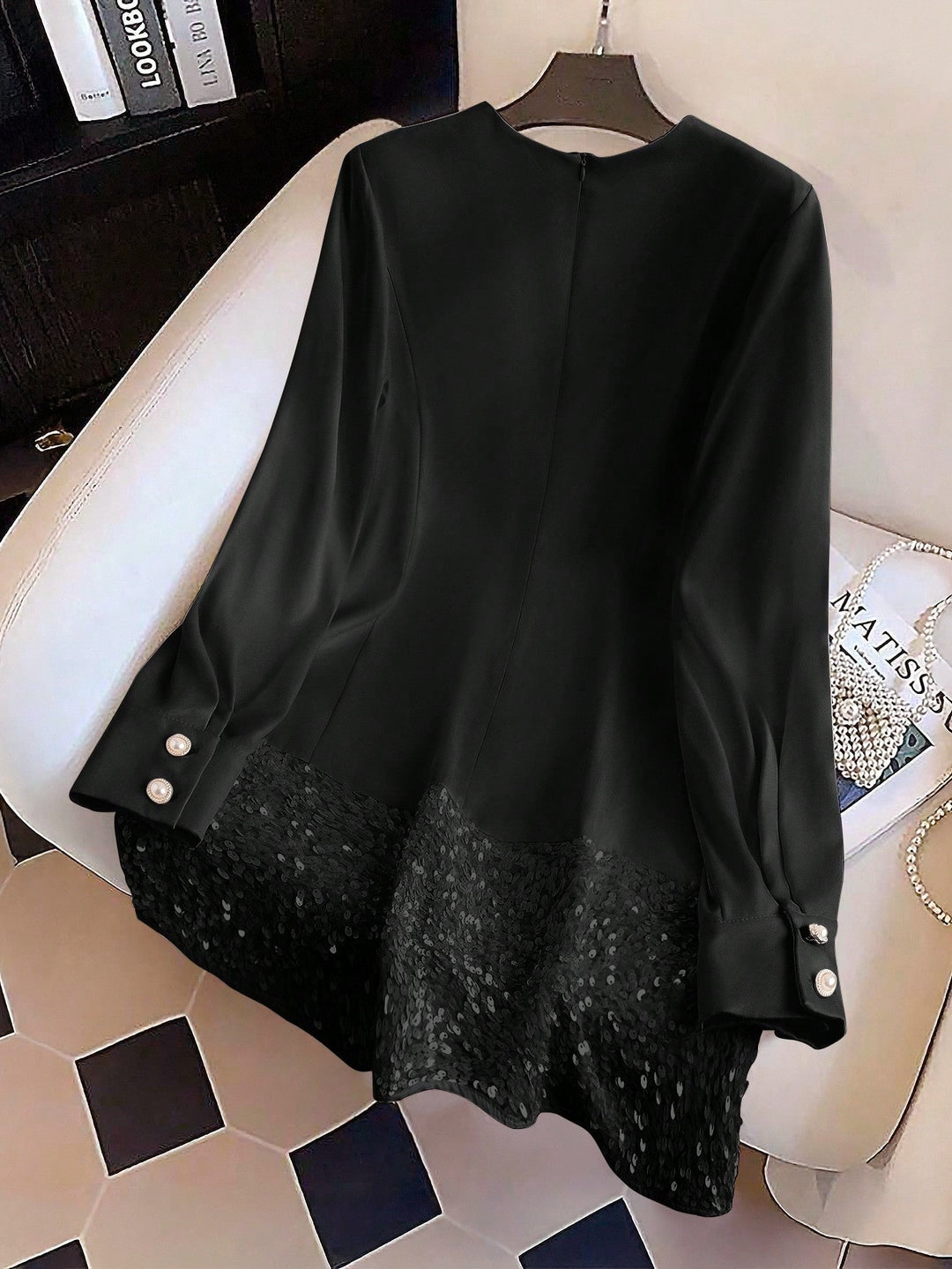 Rochie midi SHEIN, negru