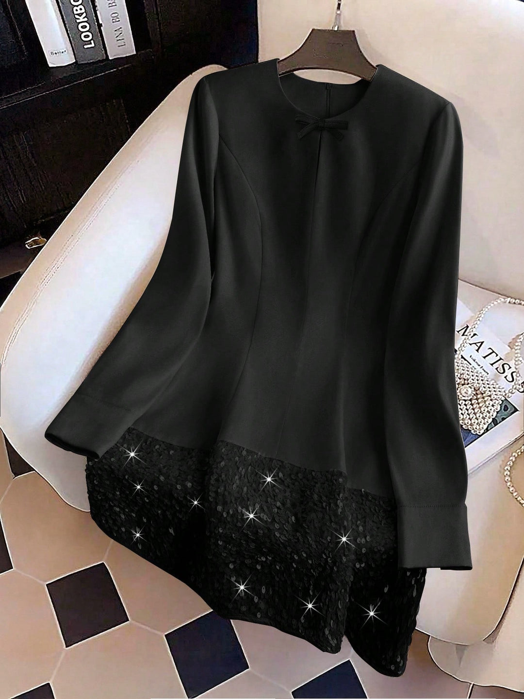 Rochie midi SHEIN, negru