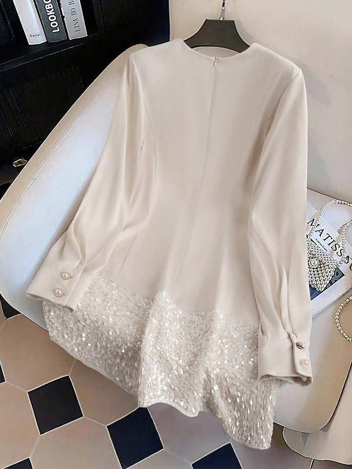 Rochie midi SHEIN, alb