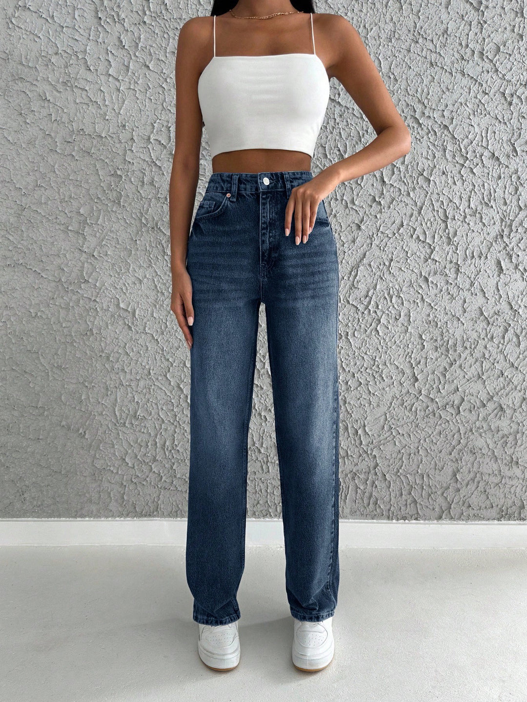 Jeans SHEIN, albastru